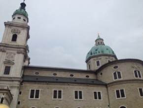 The Dom; a famous Church in the center of Salzburg